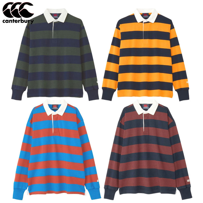 【Canterbury】カンタベリー　ラガーシャツ　長袖　ラグビーシャツ 楽天市場】長袖 ラガーシャツ メンズ カンタベリー canterbury