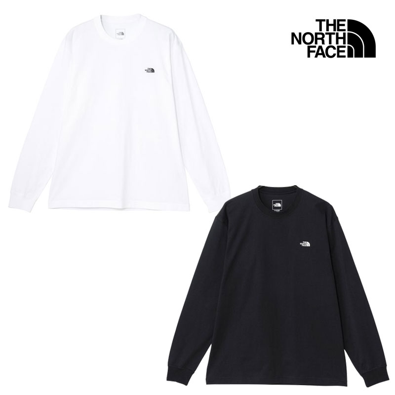 【新品】ノースフェイス　ヌプシコットンtシャツ 長袖　Lサイズ　ホワイト　新作 THE NORTH FACE ザ・ノースフェイス LS Nuptse Cotton Tee