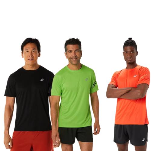楽天市場】アシックス ランニングウェア Tシャツ 半袖 メンズ