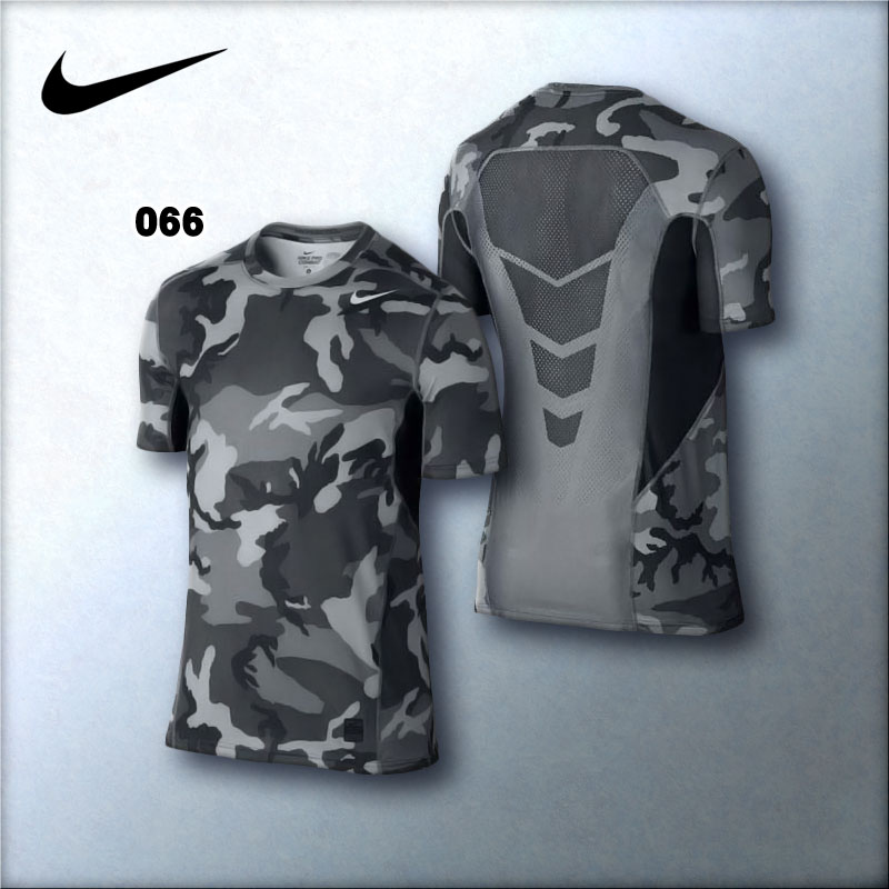 nike pro combat camo shirt