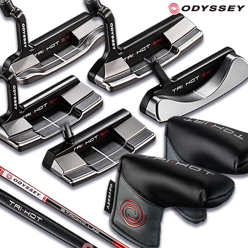 ODYSSEY トライホット 5K DW DB パター ヘッドカバー付き TRI-HOT 5K DOUBLE WIDE DB パター | ゴルフギアカタログ