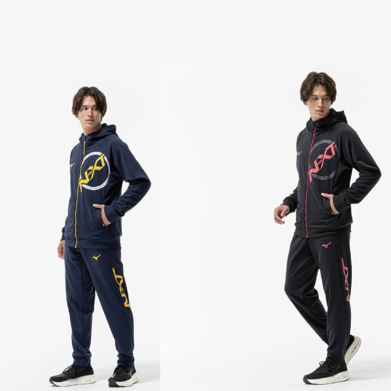 ミズノ N-XT ソッカンスウェットジップフーディ パンツ 上下セット|カスカワスポーツ店