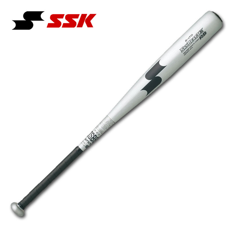 SSK 軟式金属バット スカイビート31K RB SBB4000-9790 NBシルバー×ブラック