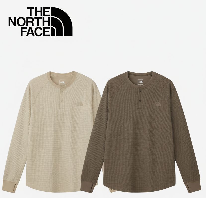 ザ･ノース･フェイス フリーランワッフルクルー メンズ 長袖Tシャツ NT62394 アウトドア