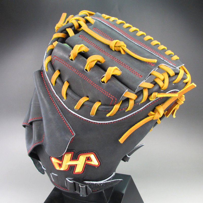 ハタケヤマ 少年 硬式ミット 捕手用 右投げ J-TCB ブラック｜カスカワスポーツ店 26,884円