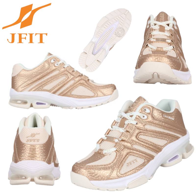 ポイント10倍 JFIT JF-5200 ダンス エアロビクス フィットネスシューズ JF5200WW|カスカワスポーツ店