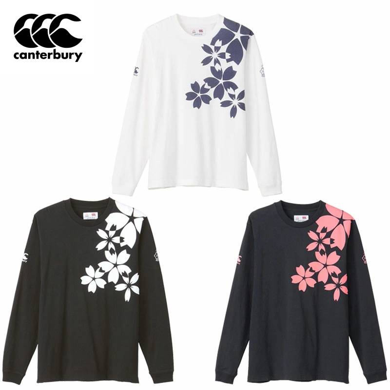 カンタベリー ジャパンロングスリーブスペクテーターティー Tシャツ RA43780
