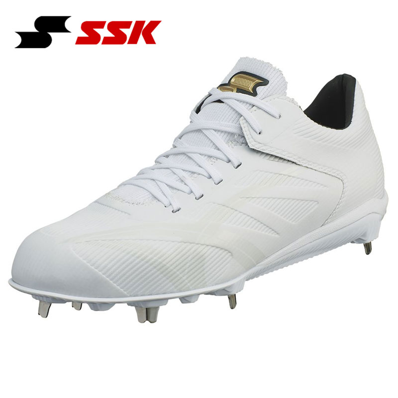 SSK 野球スパイク 金具埋込式 プロエッジAG-LW ホワイト EFS3240LW