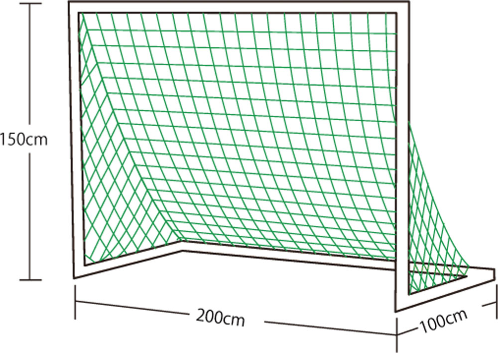 楽天市場】エバニュー(EVERNEW) ミニサッカーゴールネットM102 EKU030