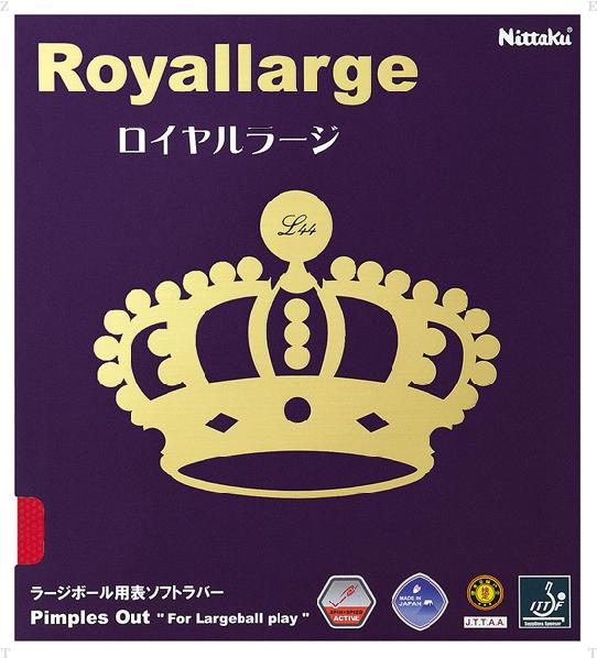 ニッタク（Ｎｉｔｔａｋｕ） ラバー表ロイヤルラージ ﾚｯﾄﾞ
