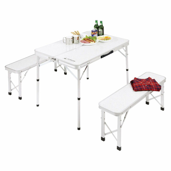 楽天市場】ロゴス LOGOS Life ベンチテーブルセット4 73183013