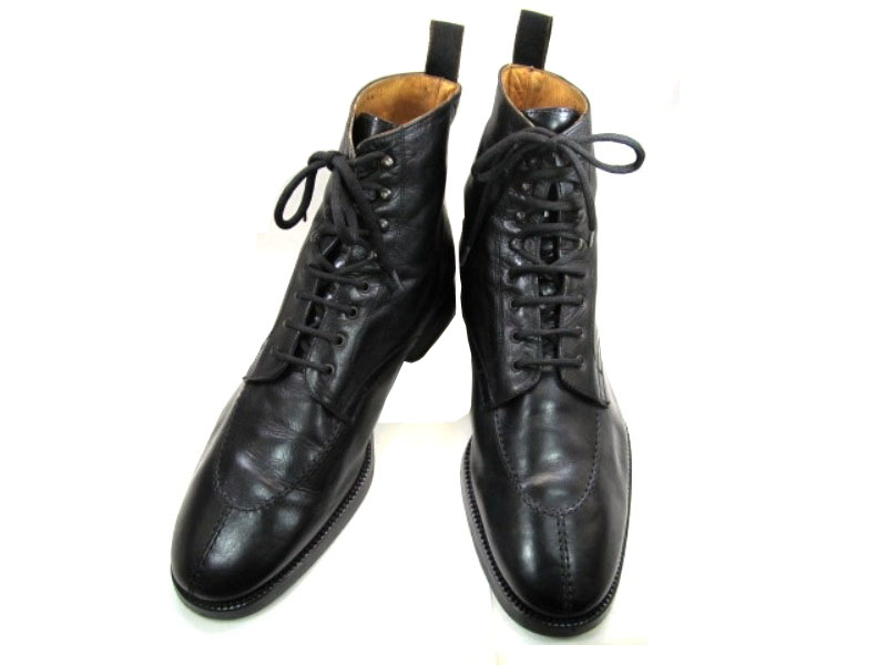 【楽天市場】【中古】【送料無料】Heyraud 編上げブーツ44 約28.028.5cm 靴紐新品♪YALAKU