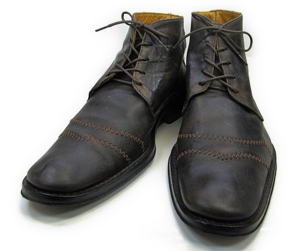 未使用 マーガレットハウエル× PEGMAN LT018 チャッカブーツ 8 黒 PEGMAN LT018 / ペグマン MARGARET HOWELL マーガレットハウエル