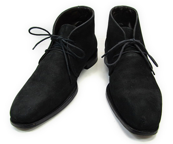 【中古】【送料無料】ALAN CHAN (アランチャン)<br>3 (約24.0-24.5cm)<br>チャッカブーツ<br>YALAKU-ヤラク-<br>メンズブーツ・紳士靴