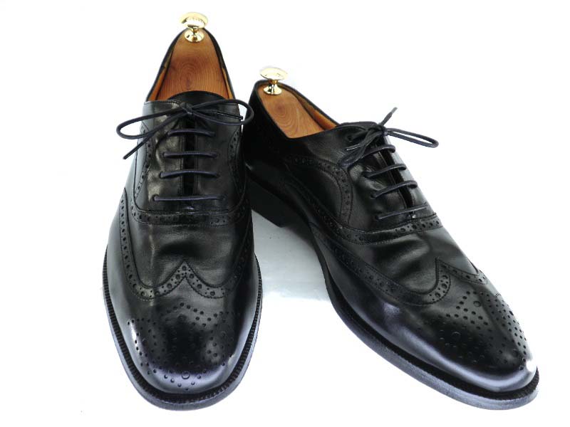 【中古】【送料無料】Stephane Gontard 10 約28.0-28.5cm ハンドメイド・ウイングチップ♪ YALAKU-ヤラク- メンズビジネスシューズ・紳士靴