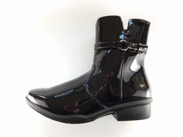 内ファスナーレインブーツ ヒールタイプ レインブーツ ショート レインシューズ ショートブーツ 長靴 雨靴 靴 ショート丈 ヒール ファスナー 3e 抗菌 防臭 防滑 高機能 滑りにくい 防水 レディース 女性 おしゃれ 雨の日 通勤 黒 ベージュ ネイビー グレー Schwimmbad