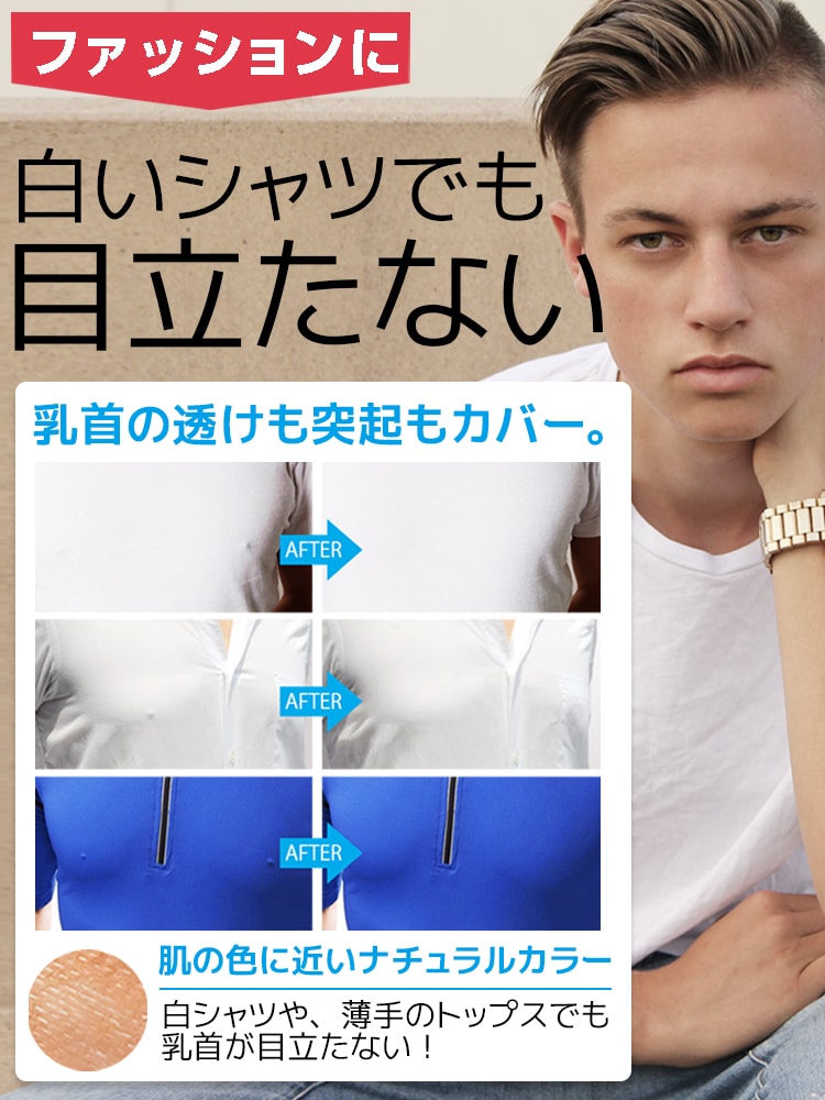 楽天市場 ケラッタ 男性用 メンズ ニップレス 回分 40枚 大口径4cm 携帯に便利な2つ折りシート シャツの透けやマラソンの擦れ対策に 男 男性 ニップル シール ニプレス スポーツ 送料無料 やまびこ屋 楽天市場店