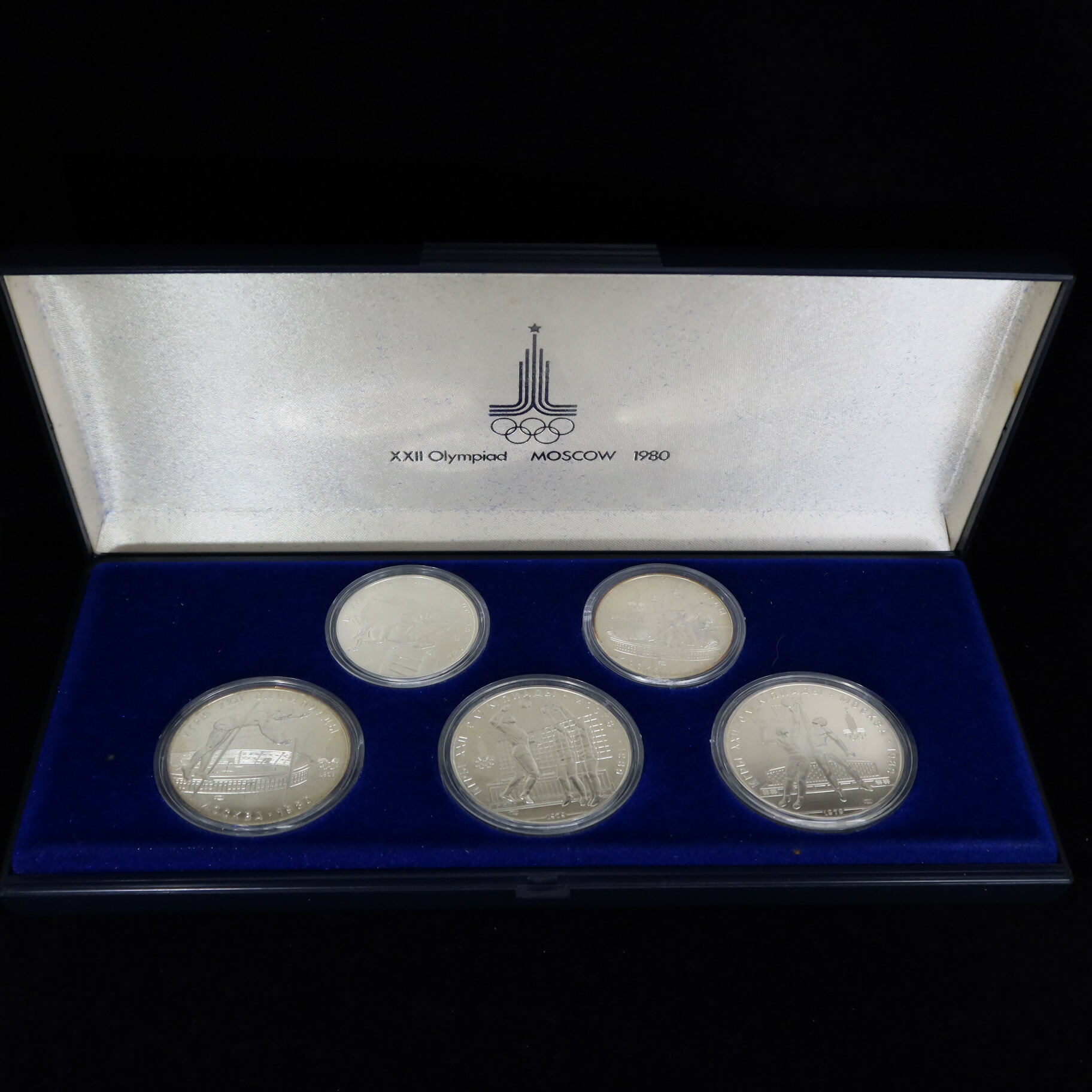 楽天市場】旧ソ連(ロシア) プルーフ銀貨 大型 1980年 10ルーブル