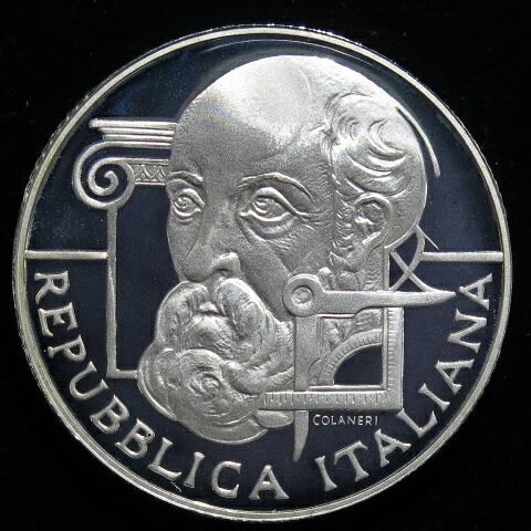 イタリア アンドレア・パッラーディオ生誕500周年 10ユーロ プルーフ銀貨 2008年
