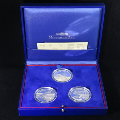 楽天市場】FRANCE フランス 100フラン プルーフ銀貨 3点セット
