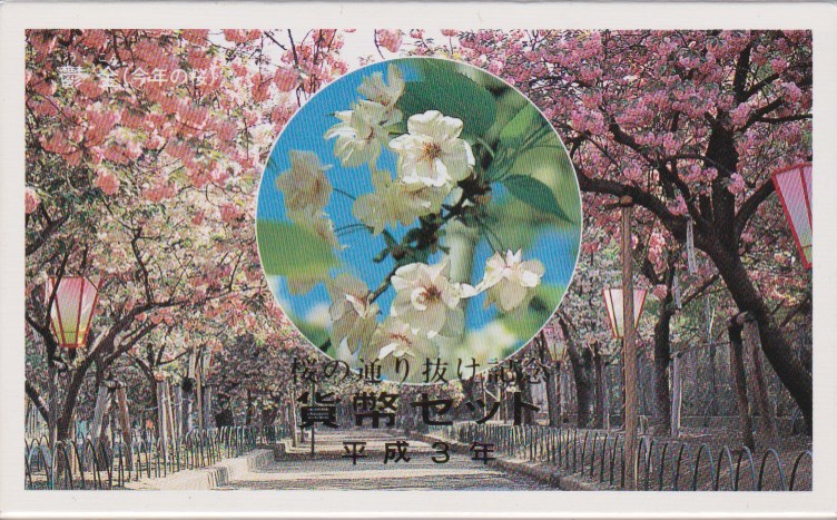 楽天市場】桜の通り抜け 2021プルーフ貨幣セット 令和3年 : 大和文庫