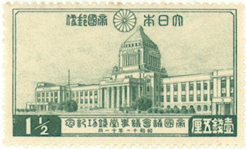 【銭単位切手】昭和立太子礼　おしどり模様　3銭　絵はがき　琴弾公園琴弾八幡宮 楽天市場】【単片切手】 昭和立太子礼 「おしどり模様」 3銭切手 大正5