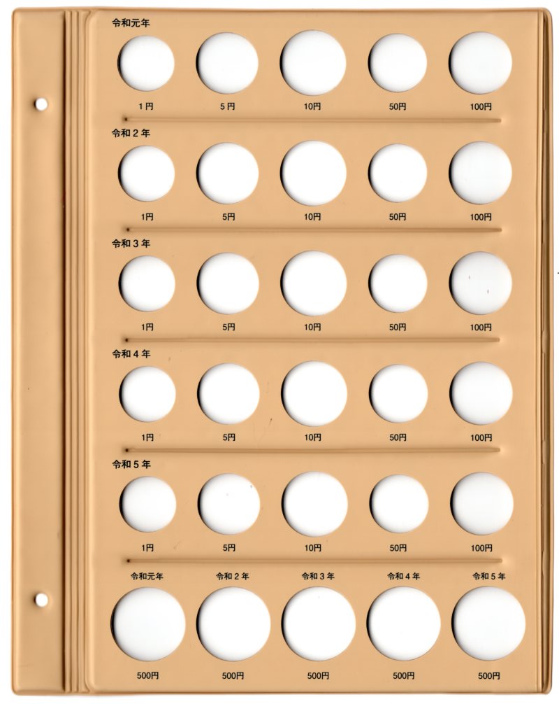 楽天市場】【テージー】令和コインアルバム用 令和6年～10年用リーフ「C-40S2」 : 大和文庫・楽天市場支店