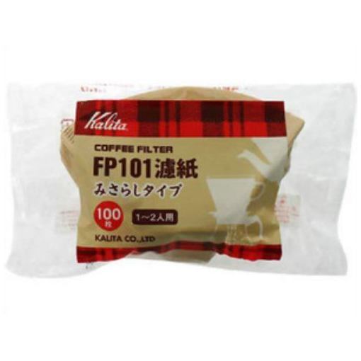 カリタ FP101 コーヒーペーパーフィルター 濾紙みさらしタイプ(100枚入) 1-2人用