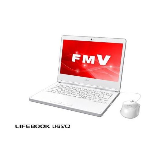 富士通 FMVL35C2W モバイルパソコン ＦＭＶ ＬＩＦＥＢＯＯＫ ＬＨ３５／Ｃ２ アーバンホワイト
