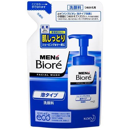 楽天市場 花王 Kao メンズビオレ 泡タイプ薬用アクネケア洗顔 つめかえ用 130ml ヤマダ電機 楽天市場店
