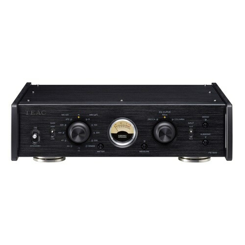 ティアック PE-505-B フルバランスフォノプリアンプ 黒いこと