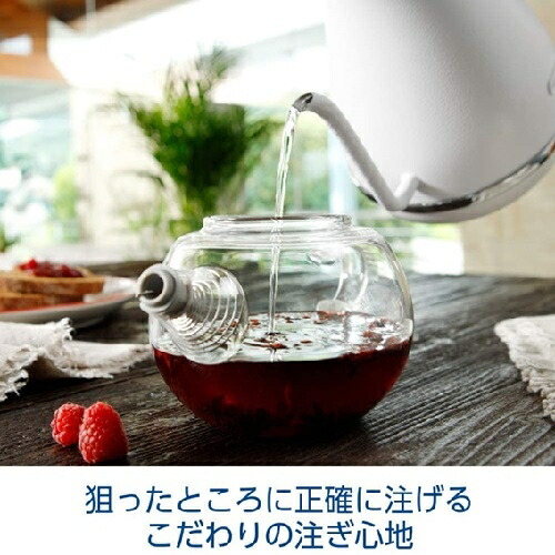デロンギ KBOE1230JW 温度調節電気ケトル アイコナ　1000ｍｌ 白 267cb2794dab50eb6d8490f568eba6
