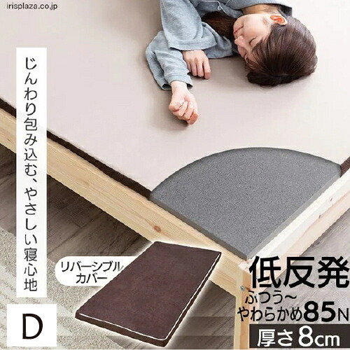 【期間限定大特価】[ダブルタイプ 厚8]アイリスオーヤマ(IRIS) MATK8-D 低反発マットレス｜ヤマダ電機　店