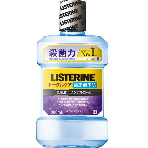 買い誠実 ジョンソン 薬用リステリン 1000mL トータルケア歯周クリア SALE 37%OFF