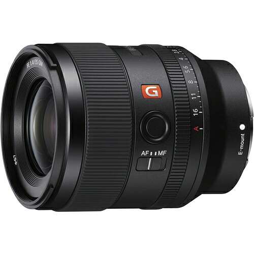 ソニー SEL35F14GM 一眼カメラレンズ デジタル一眼カメラα[Eマウント]用レンズ FE 35mm F1.4 GM ブラック｜ヤマダ電機　店