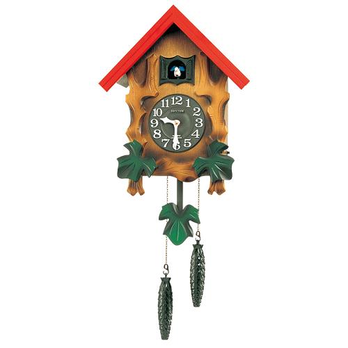 激安商品最低価格 リズム時計 4mj775rh06 からくり時計 カッコーメルビルr 茶 ヤマダ電機 店 結婚祝い Newstodaynet Com