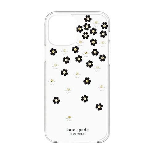 Incipio Ksiph 153 Sflbw Kate Spade New York Protective Hardshell Case For Iphone 12 12 Pro クリア 黒花柄 Andapt Com