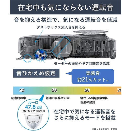 パナソニック MC-RSF700-N ロボット掃除機 RULO(ルーロ) シャンパン