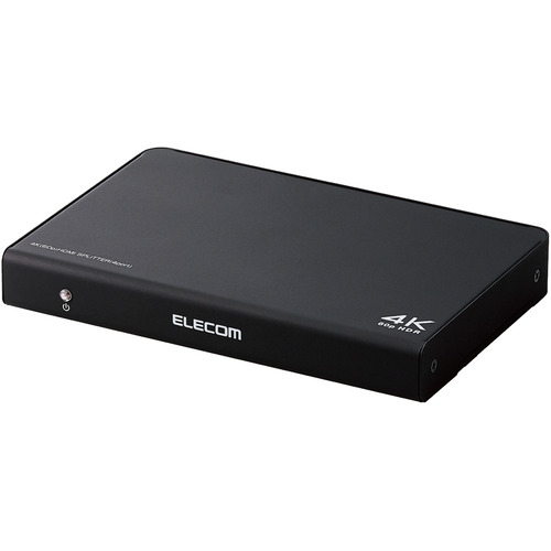 エレコム VSP-HDP14BK HDMI分かちあう器 4K 60P 相応う 1インプット 4最終生産物 スプリッター 黒いこと