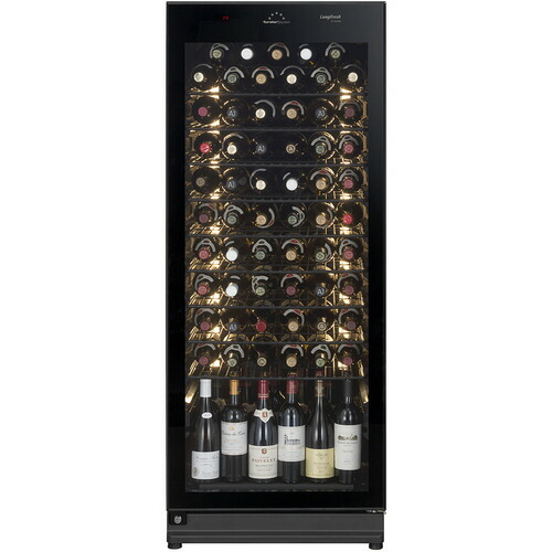 おしゃれ フォルスタージャパン St Rv273g M ワインセラー ロングフレッシュ 77本収納 右開き マットグレー Fucoa Cl