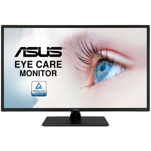 ASUS VA329HE 管する・見せびらかす [31.5型広広とした／IPS／グレア／75サイクル] 黒いこと