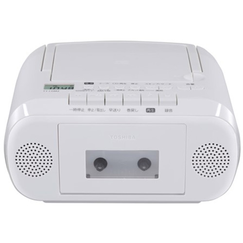楽天市場】東芝 TY-P10-W ポータブルCDプレーヤー リモコン付き