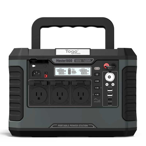 コンピューケース・ジャパン TPS1800 ポータブル電源(UPS機能付き) Togopower 1800W グレー|ヤマダ電機 店