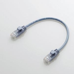 LANケーブル　0.3m カテゴリー6 エレコム 楽天市場】LANケーブル エレコム 0.3m Cat6 カテゴリー6 LD-GPN／BU03