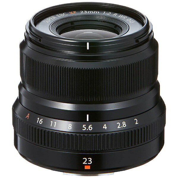 富士フイルム XF23MMF2RWRB 交換用レンズ XF23mm F2 R WR ブラック｜ヤマダ電機　店