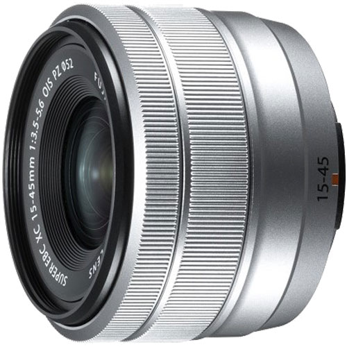 富士フイルム XC1545F3556OISPZS 交換用レンズ XC15-45mmF3.5-5.6 OIS PZ シルバー｜ヤマダ電機　店