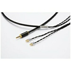 ORB(オーブ) CF-FITEAR 3.5 4pole リケーブル Clear force FitEar 3.5φ 4pole(FitEar用端子-3.5m4極平衡にする端子／1.2m) TV・オーディオ・カメラ-アクセサリー・部品