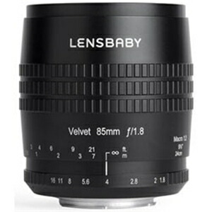 レンズベビー 交換レンズ Velvet85(ベルベット85mm) F1.8ソフト【キヤノンEFマウント】