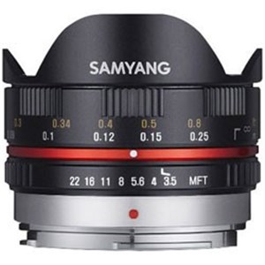 SAMYANG 交換レンズ 7.5mm3.5 UMC Fisheye 【マイクロフォーサーズマウント】(ブラック)|ヤマダ電機 店