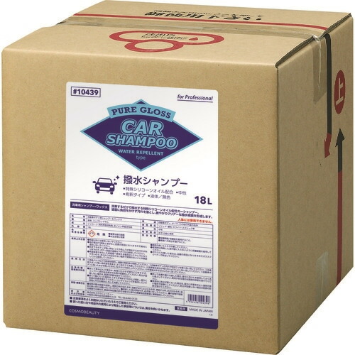 モクケン 洗車用中性洗剤 ピュアグロス撥水シャンプー(18L) 10439